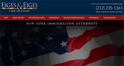 Desktop Screenshot of newyorkimmigrationlaw.com